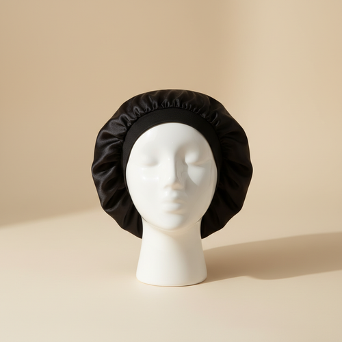 Bonnet Satin Nuit Noir